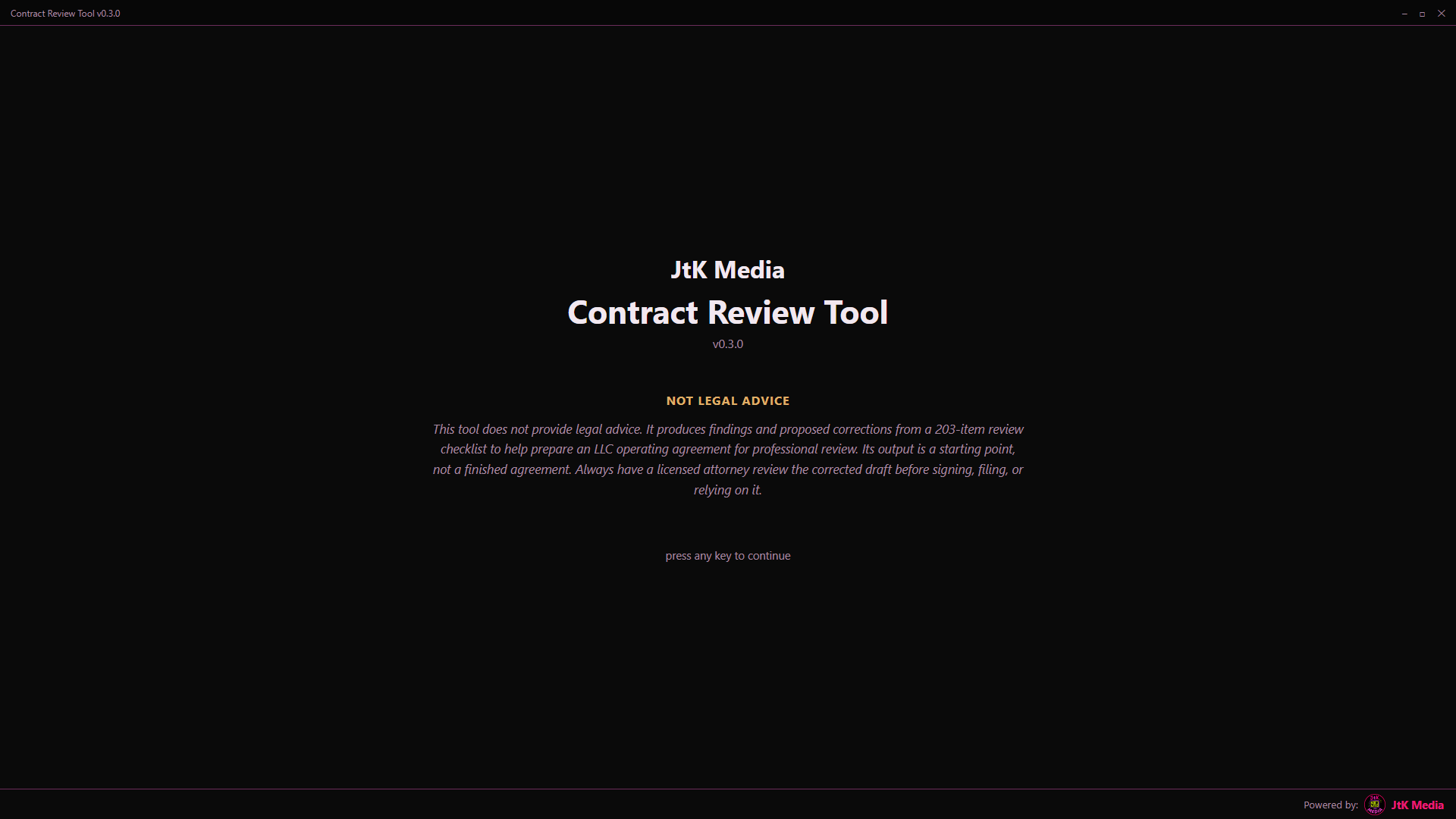 Launch screen (not legal advice)